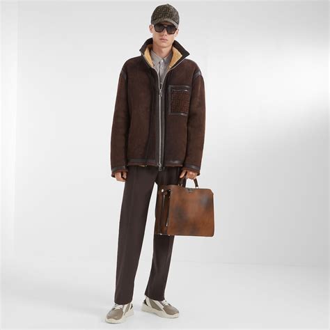 fendi jacke kariert|Blouson .